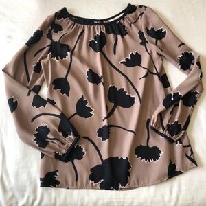 Floral Long Sleeve Blouse